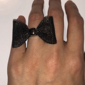 ASOS mesh bow ring